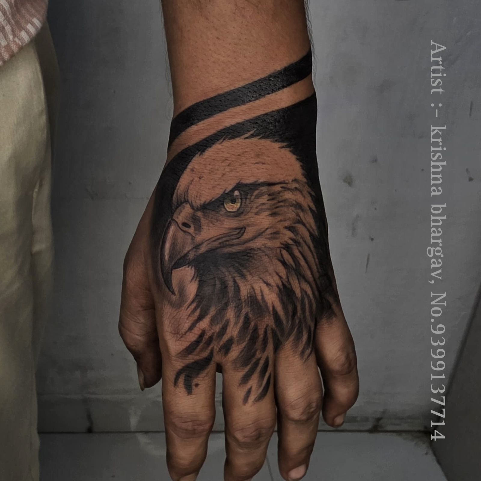 Tattoo artwork by Krishna Tattoo Arts